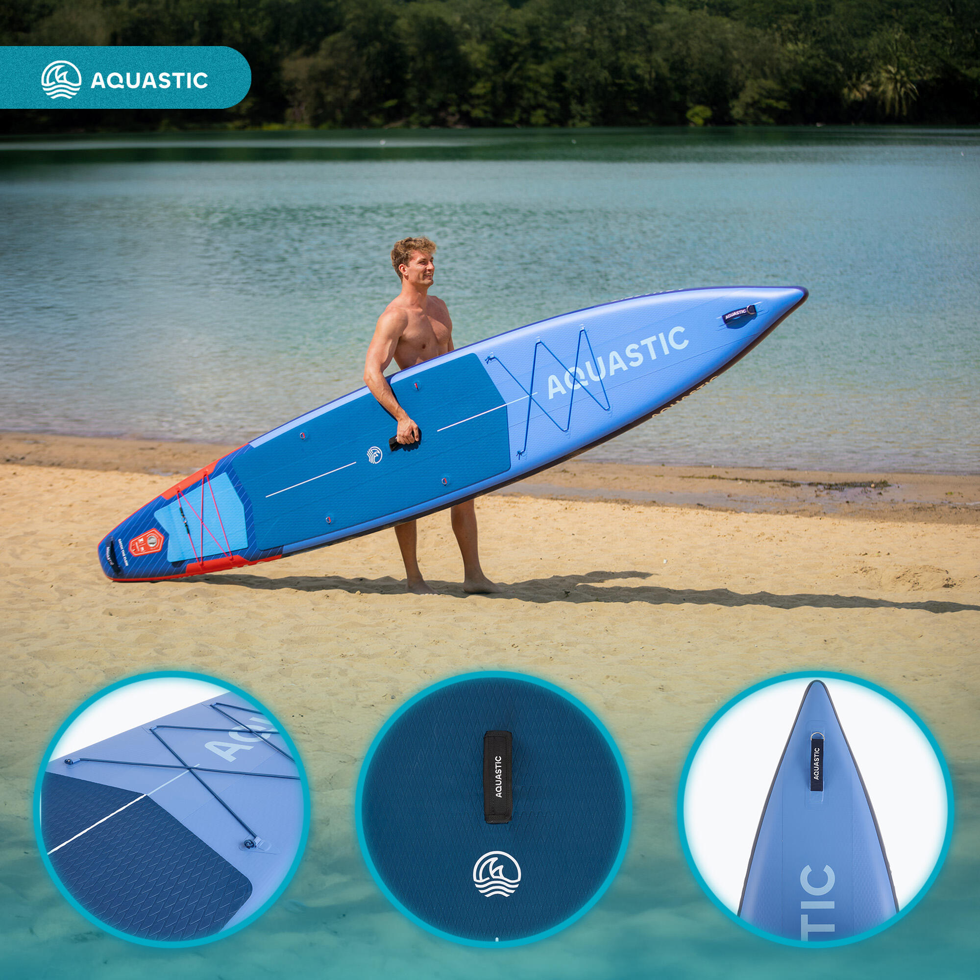 SUP-Board AQUASTIC Touring Pro 14'0" 3/7