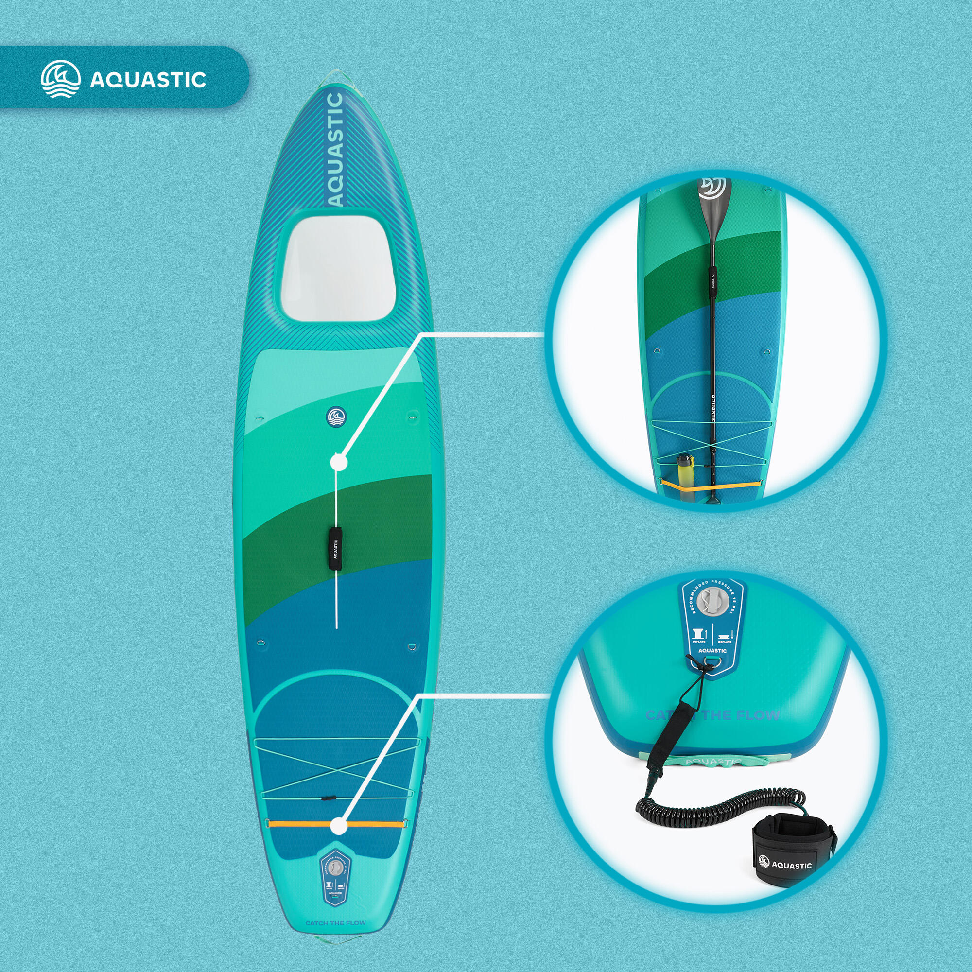 SUP-Board AQUASTIC Vista 11'2" 5/7