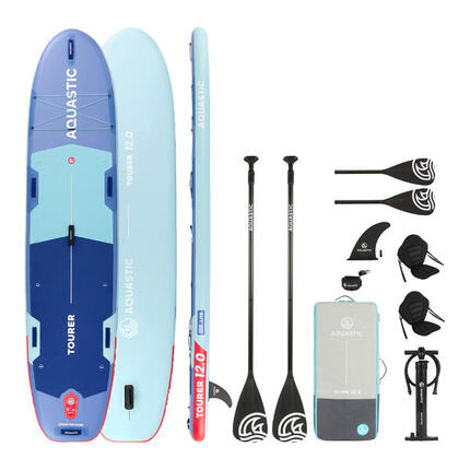 Deska SUP AQUASTIC Tourer 12'0" Zestaw z dwoma siedziskami