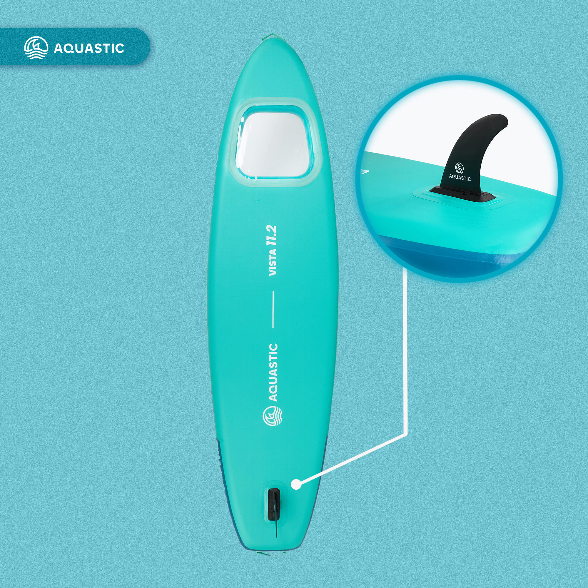 SUP-Board AQUASTIC Vista 11'2" 6/7