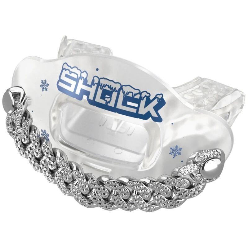 Shock Doctor Max AirFlow 3D Bling Chain Ice Clear