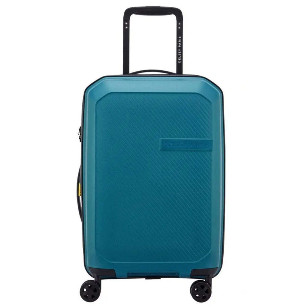 Delsey Anvers 55 cm 4 Wheel Expandable Carry-on Suitcase - Teal