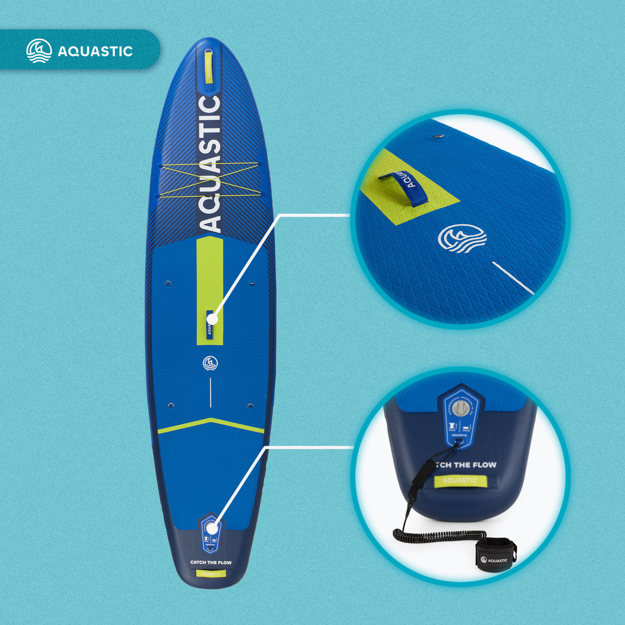 Planche SUP AQUASTIC Perth 10'8" 5/7