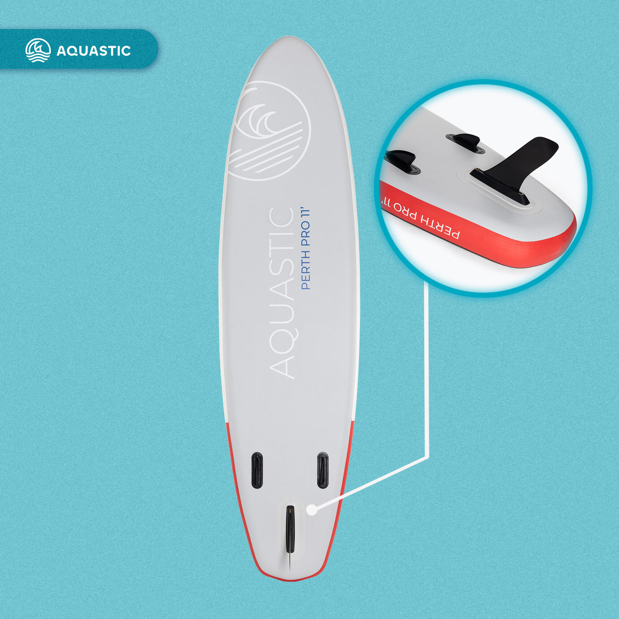Planche SUP AQUASTIC Perth Pro 11' 6/7