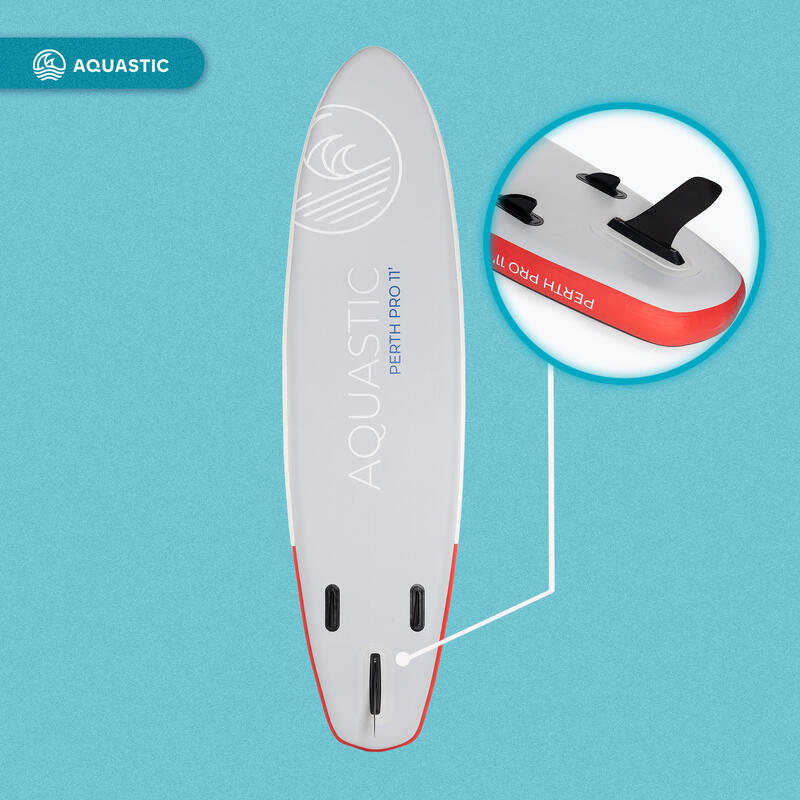 Placă SUP AQUASTIC Perth Pro 11' Set cu scaun