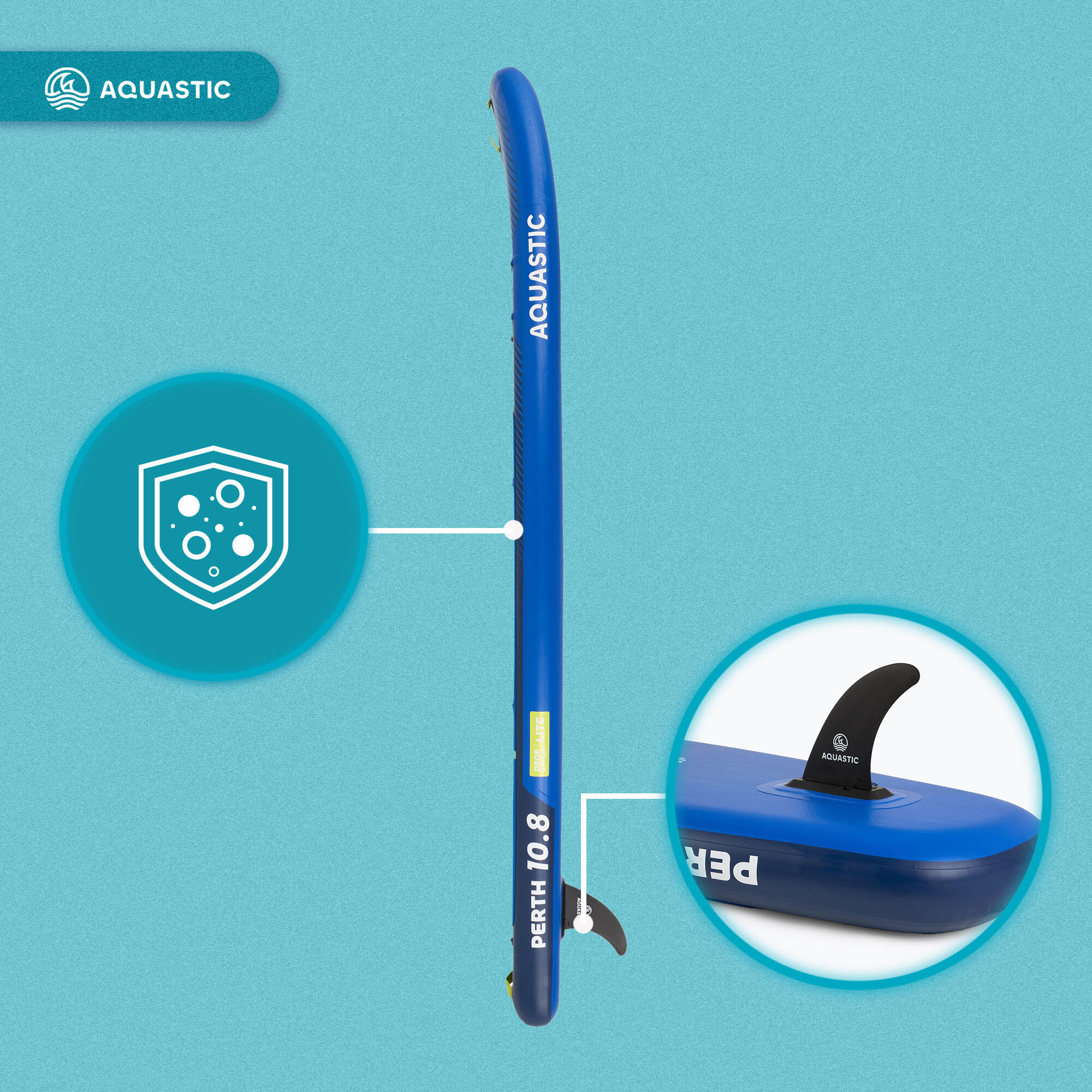 Planche SUP AQUASTIC Perth 10'8" 6/7
