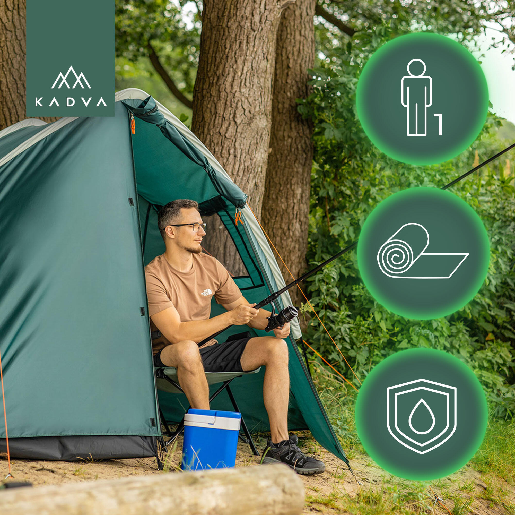 Barraca de bicicleta individual KADVA BIKEdome 3/7