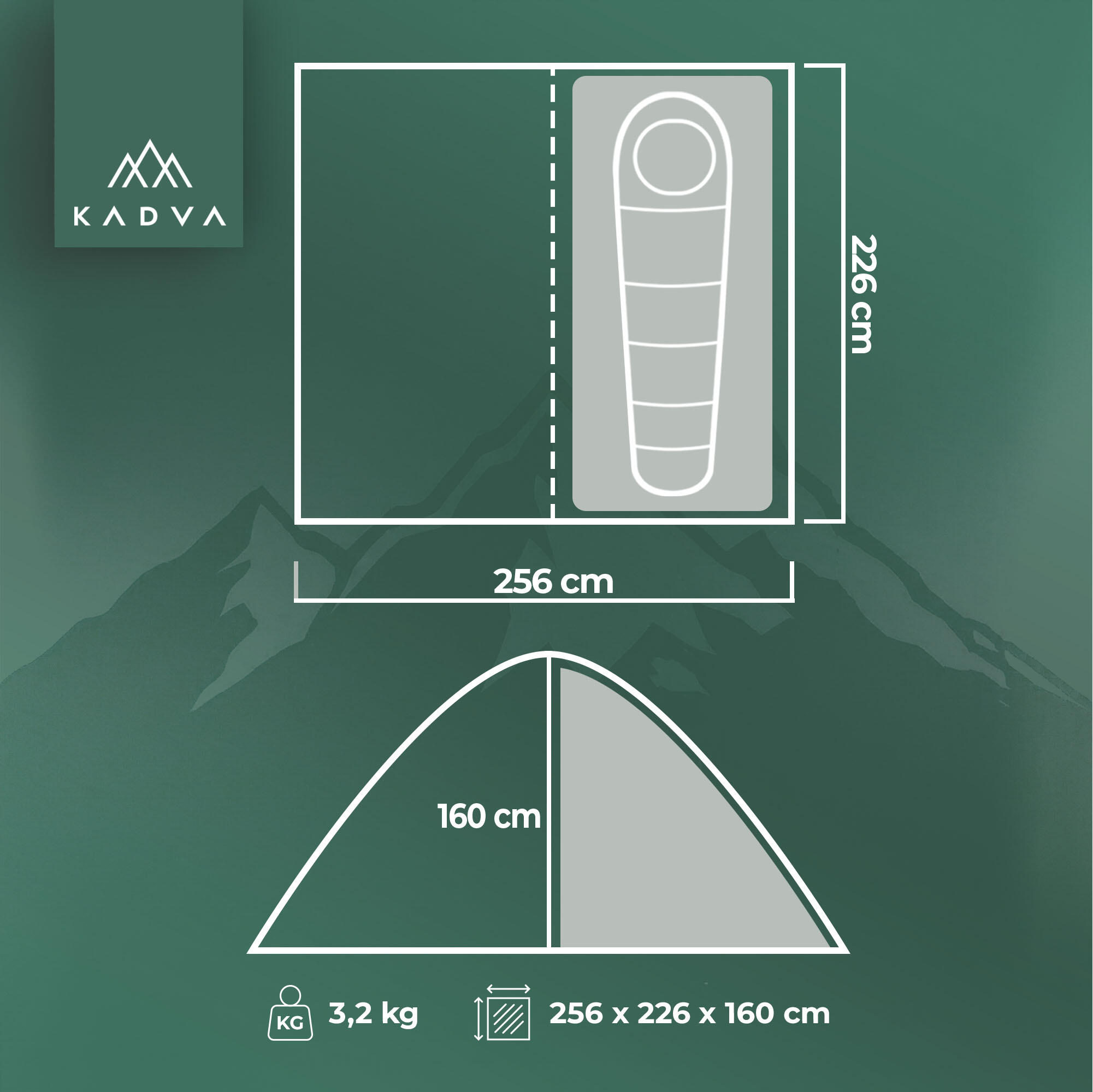 Barraca de bicicleta individual KADVA BIKEdome 2/7