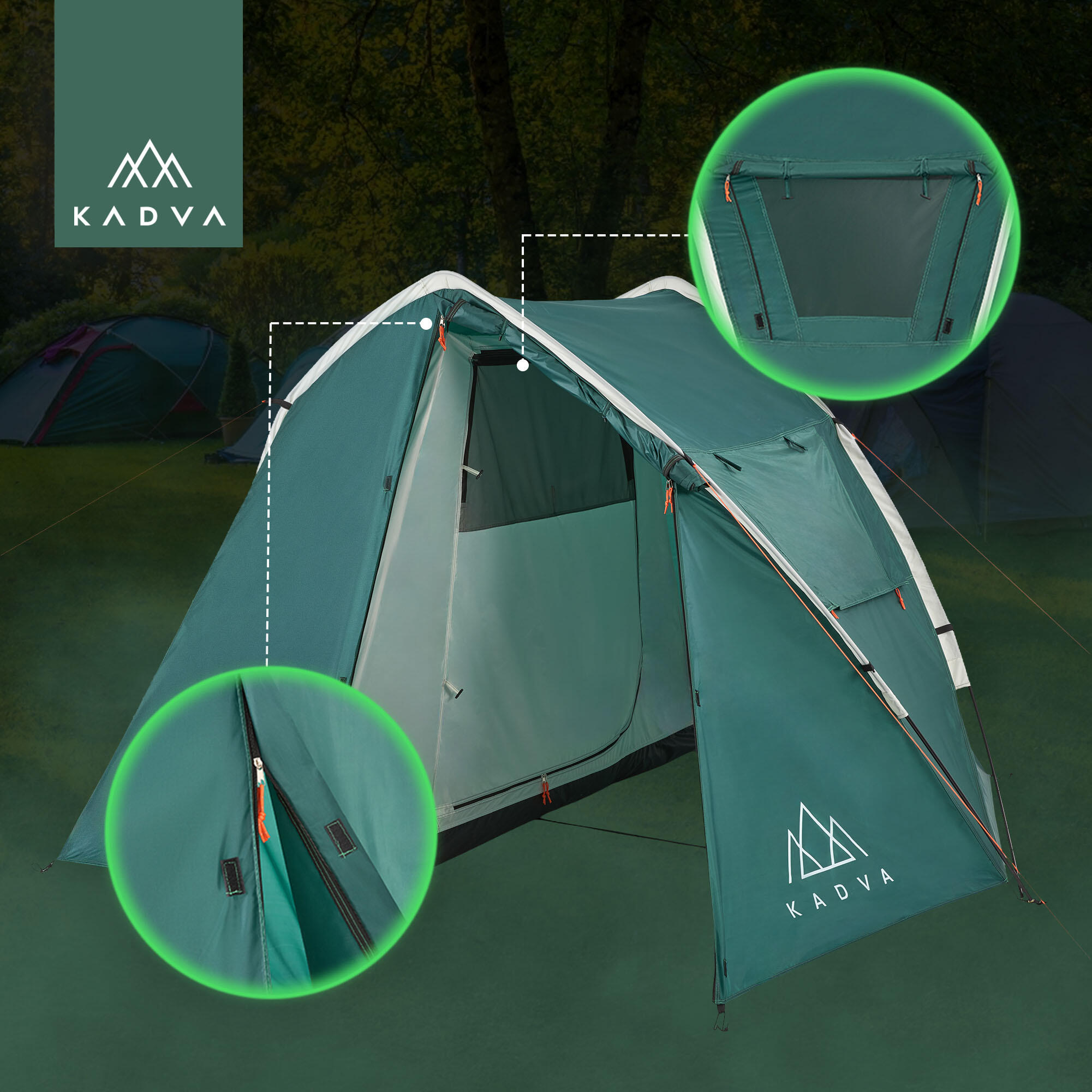 Barraca de bicicleta individual KADVA BIKEdome 5/7