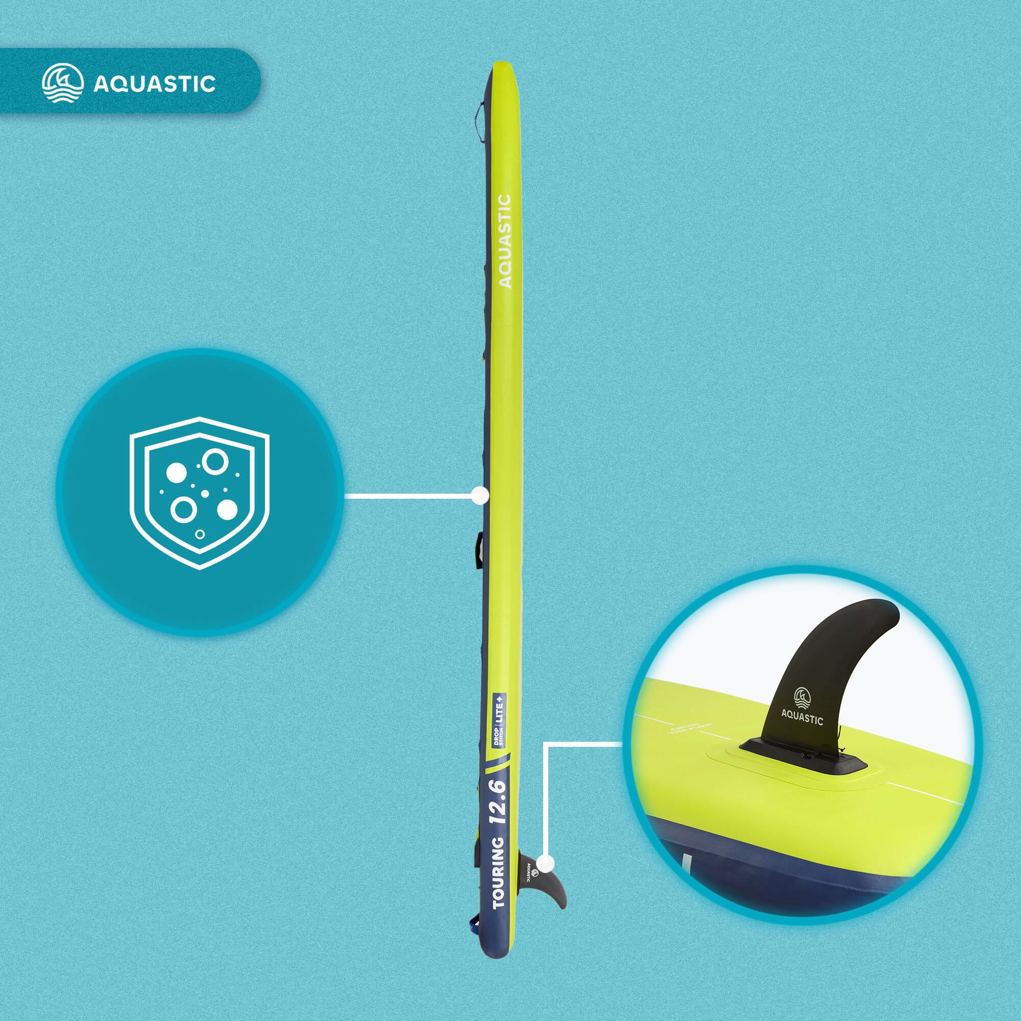 Tabla SUP AQUASTIC Touring 12'6" 6/7