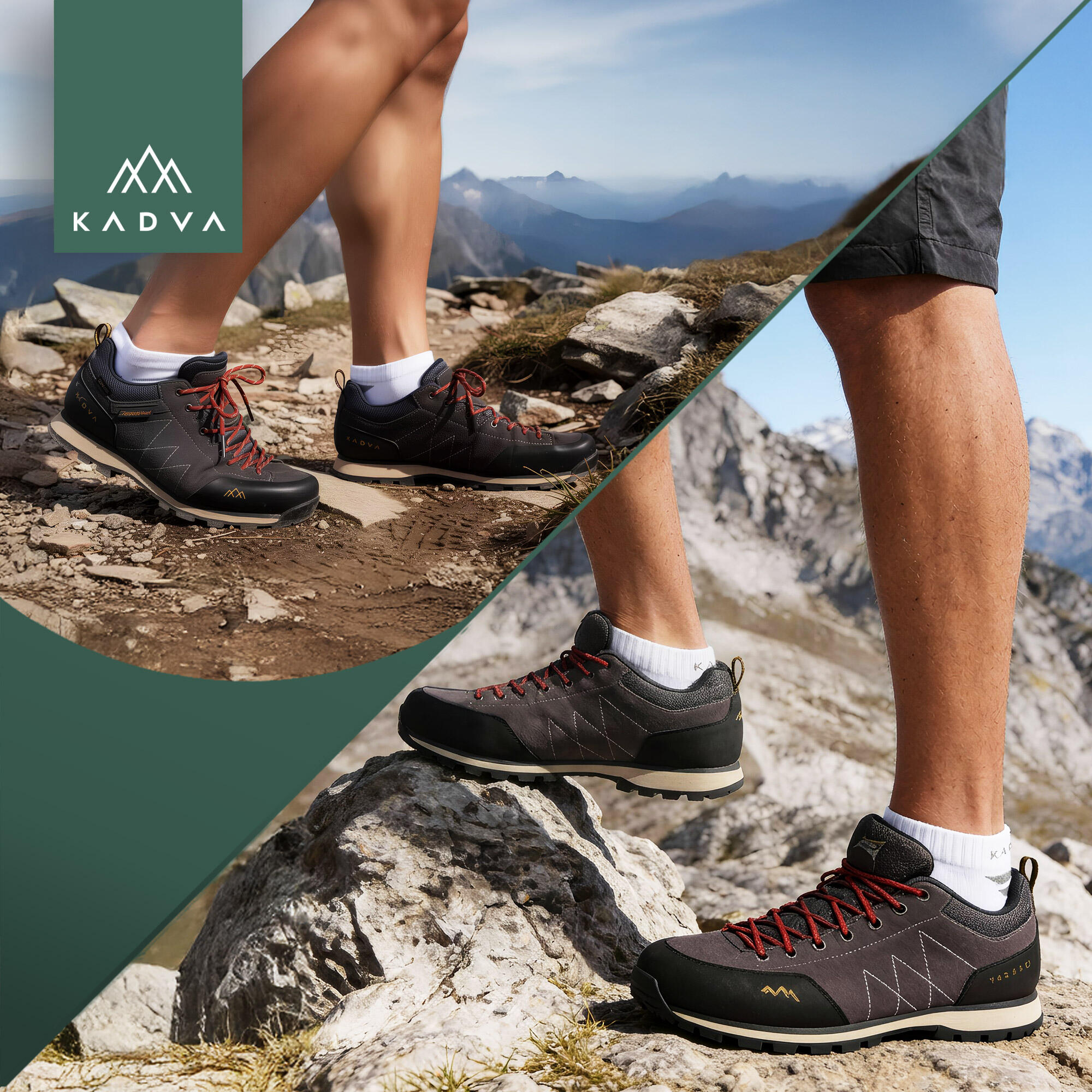 Meias KADVA Stride Coolmax Low Cut 2 pares 6/6