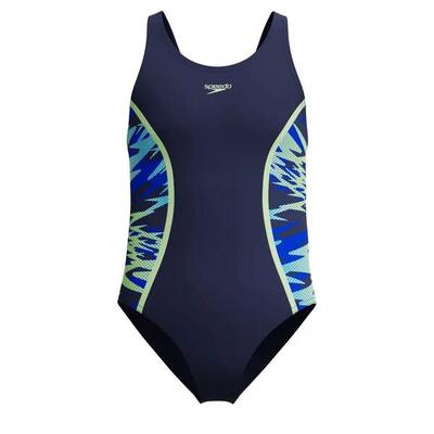1-delig meisjes zwempak speedo hyperboom splice muscleback
