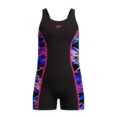 1-delig meisjes zwempak speedo hyperboom splice