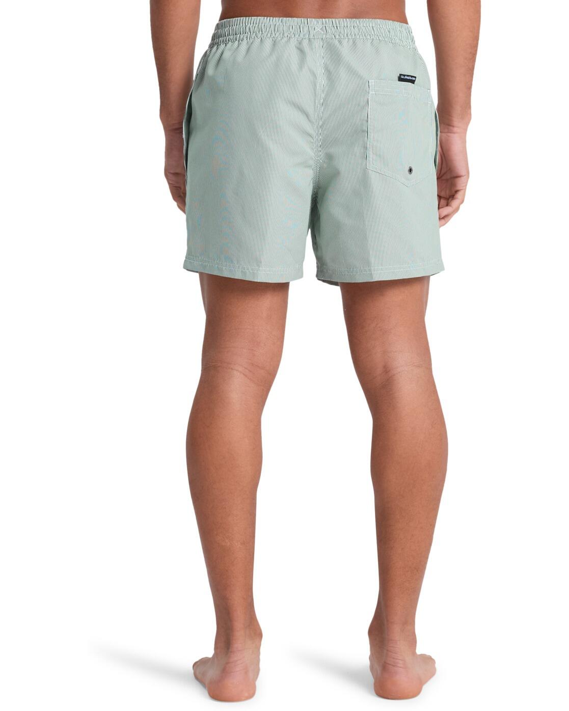 Short de bain EVERYDAY DELUXE 15" Vert Homme 3/4