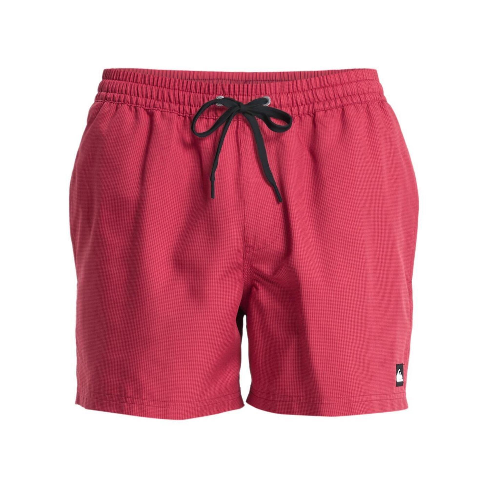 Quiksilver - Short De Bain Everyday Deluxe 15" Rouge Homme - Boardshort - Bordeaux|rose - 48 Xl - Decathlon