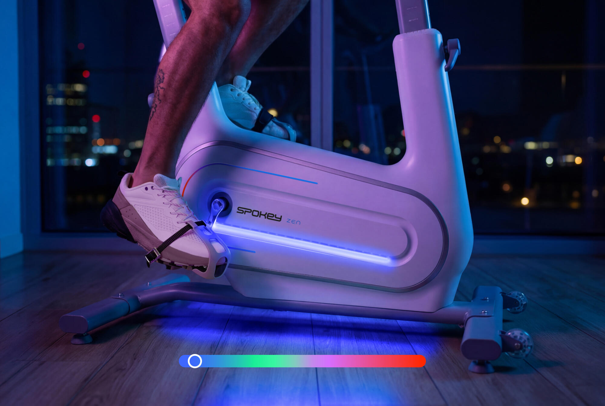 Rower treningowy elektromagnetyczny z podświetleniem Spokey Zen 6/7