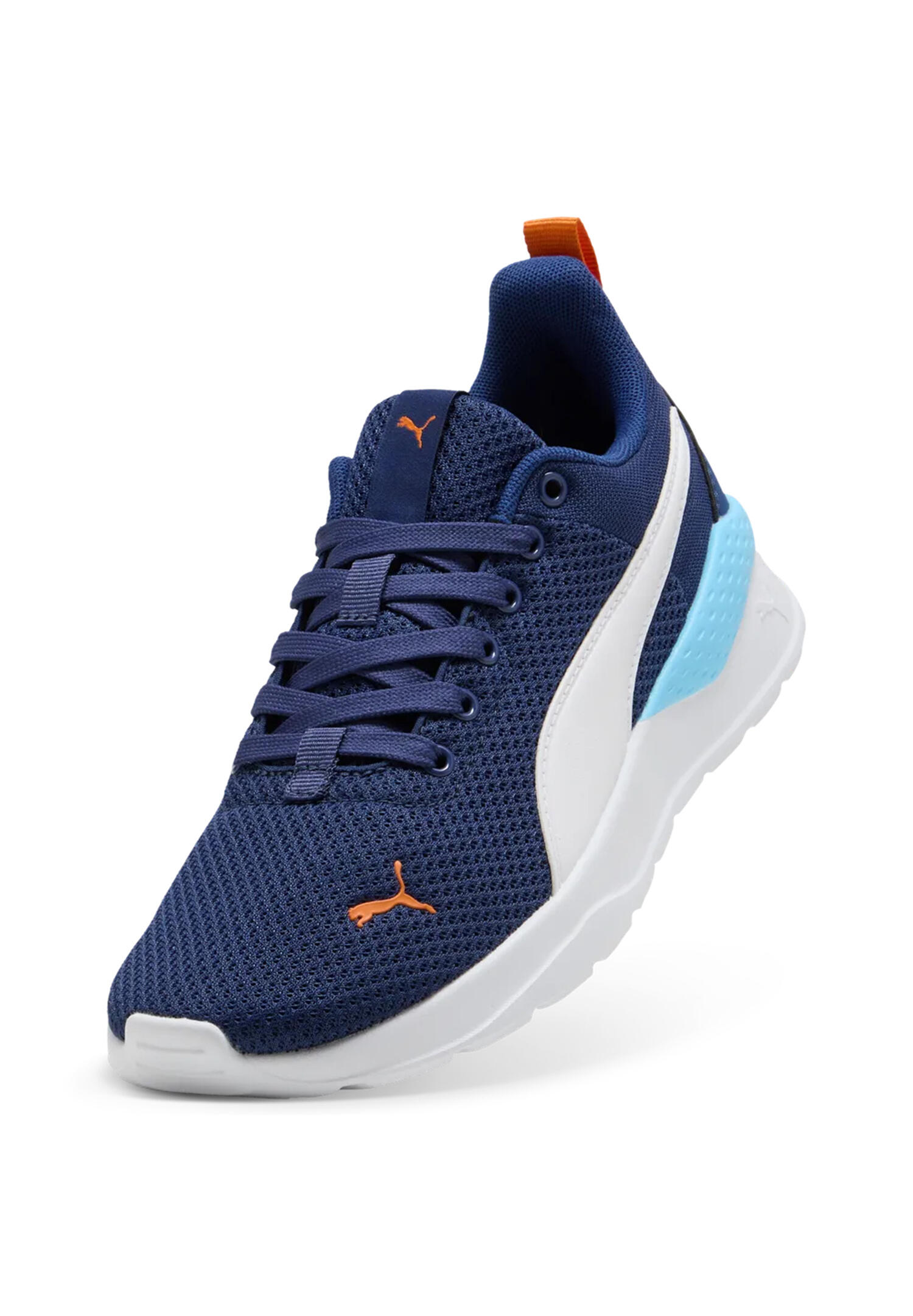 Puma Kinder Anzarun Lite Jr Unisex Sneaker 372004 48 Blue Jewel white 5/7