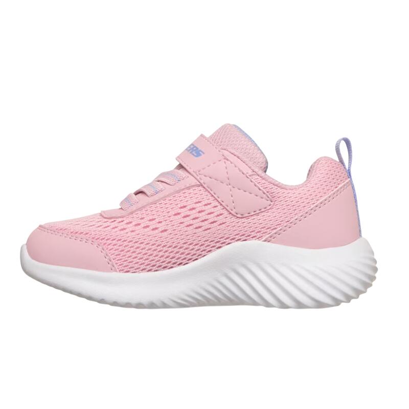 Zapatillas Deportivas Niñas Skechers Bounder Free And Easy Rosa Ligeras 3/3