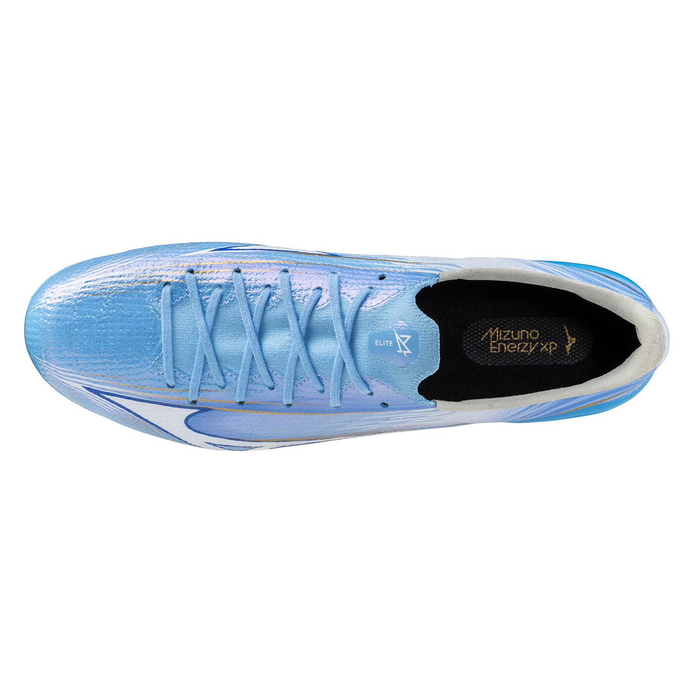 Crampons de rugby Mizuno Alpha III Elite Mix Bleu ciel 4/4