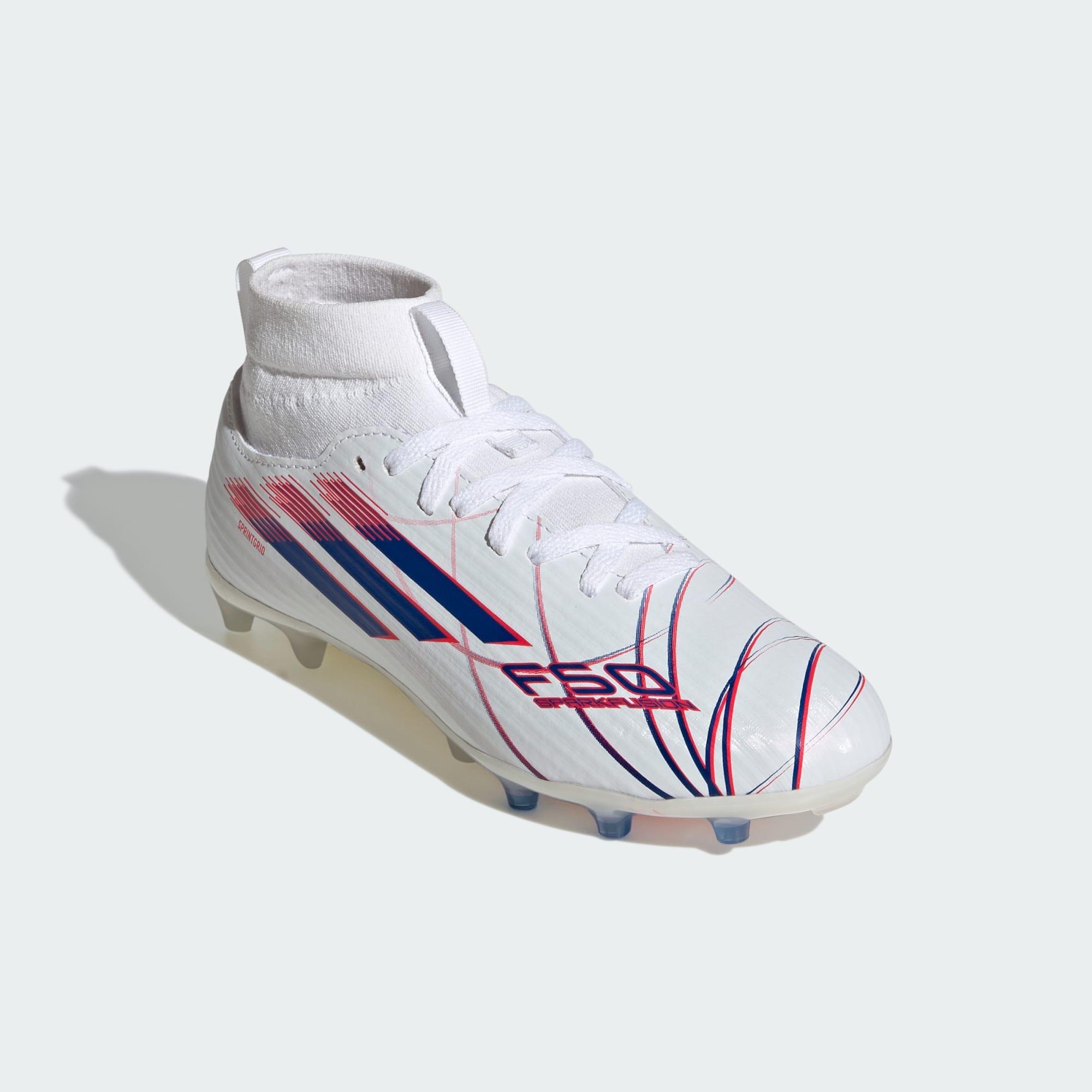 Chaussure de football enfants F50 SPARKFUSION LEAGUE Mid Cut Terrain souple / 4/7