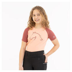 T-shirt fille BR Equitation Eevolv Ishaura
