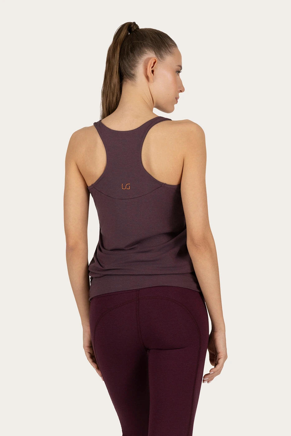 Débardeur de Yoga & Pilates Kami – Noir Onyx 3/5