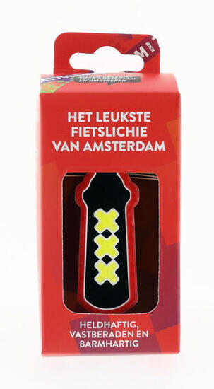 Ikzi Amsterdam 750 Lampe de Vélo - Héroïque, Déterminé, Miséricordieux