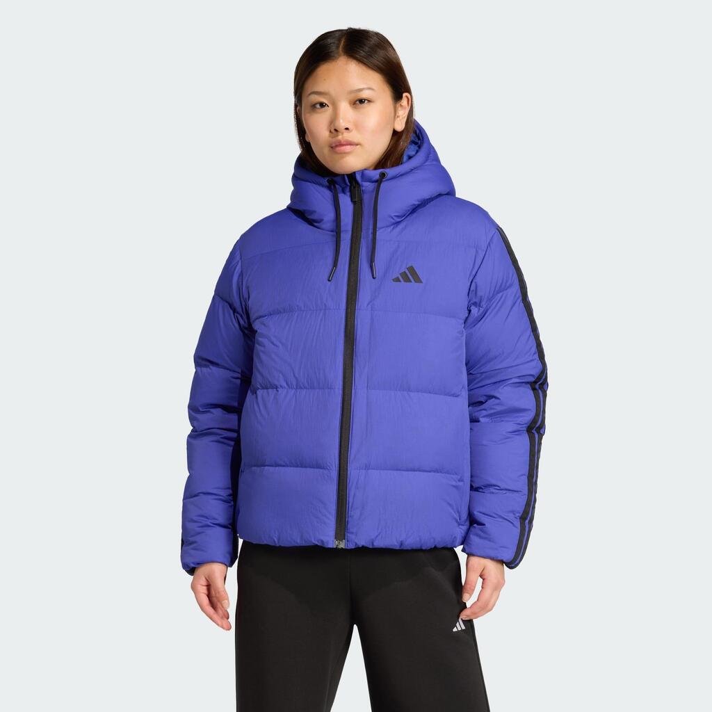 Essentials Climawarm 3-Stripes Puffer Down Hooded Jacket