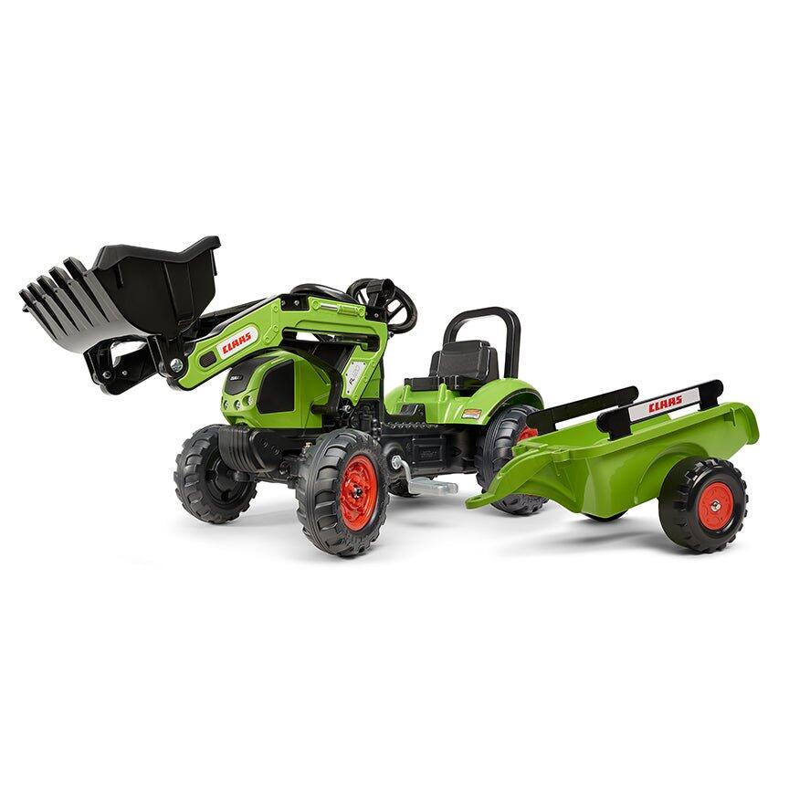 Falk Class Backhoe with Trailer 1/5