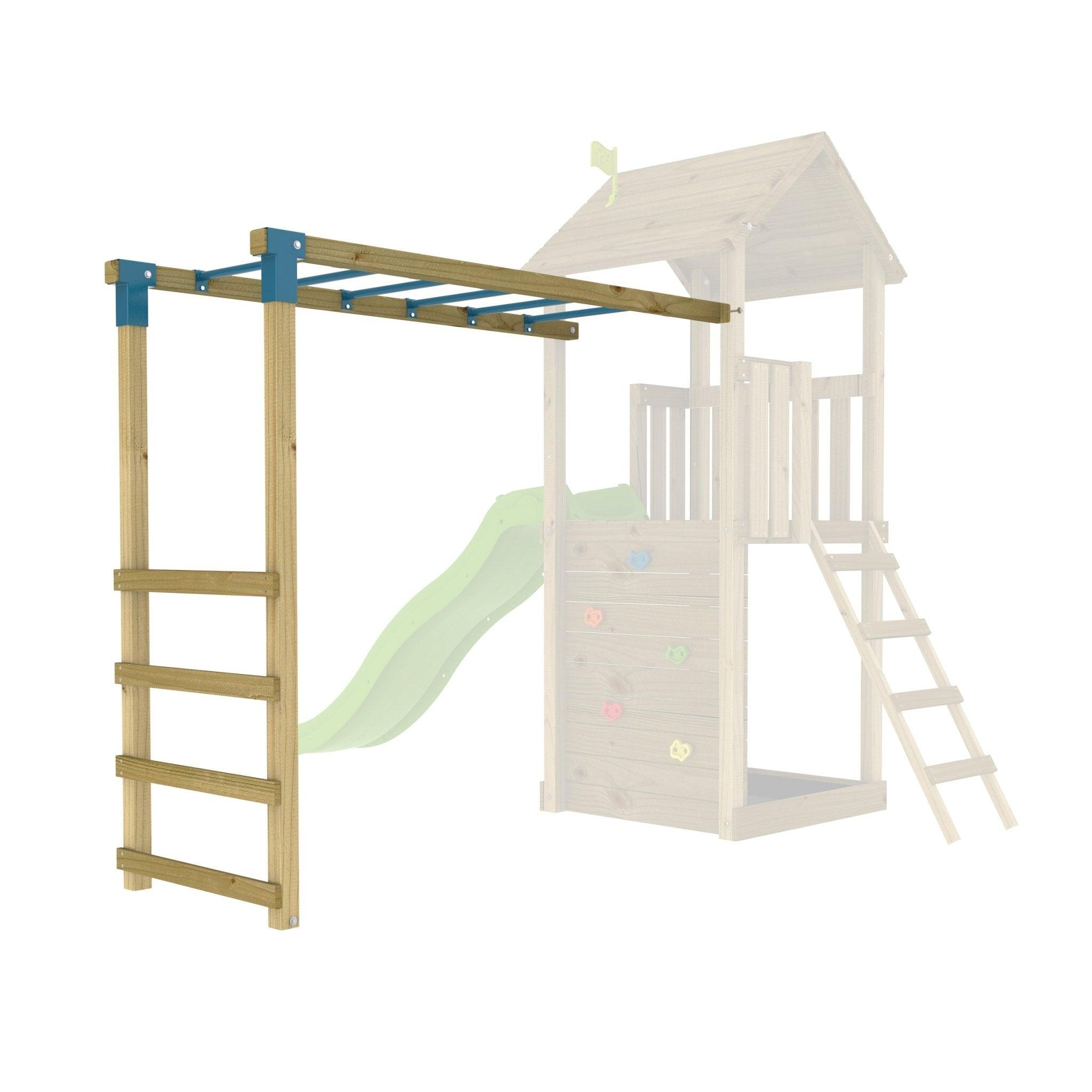 Barre pont de singe pour aire de jeux SKYWOOD bois FSC® 1/5