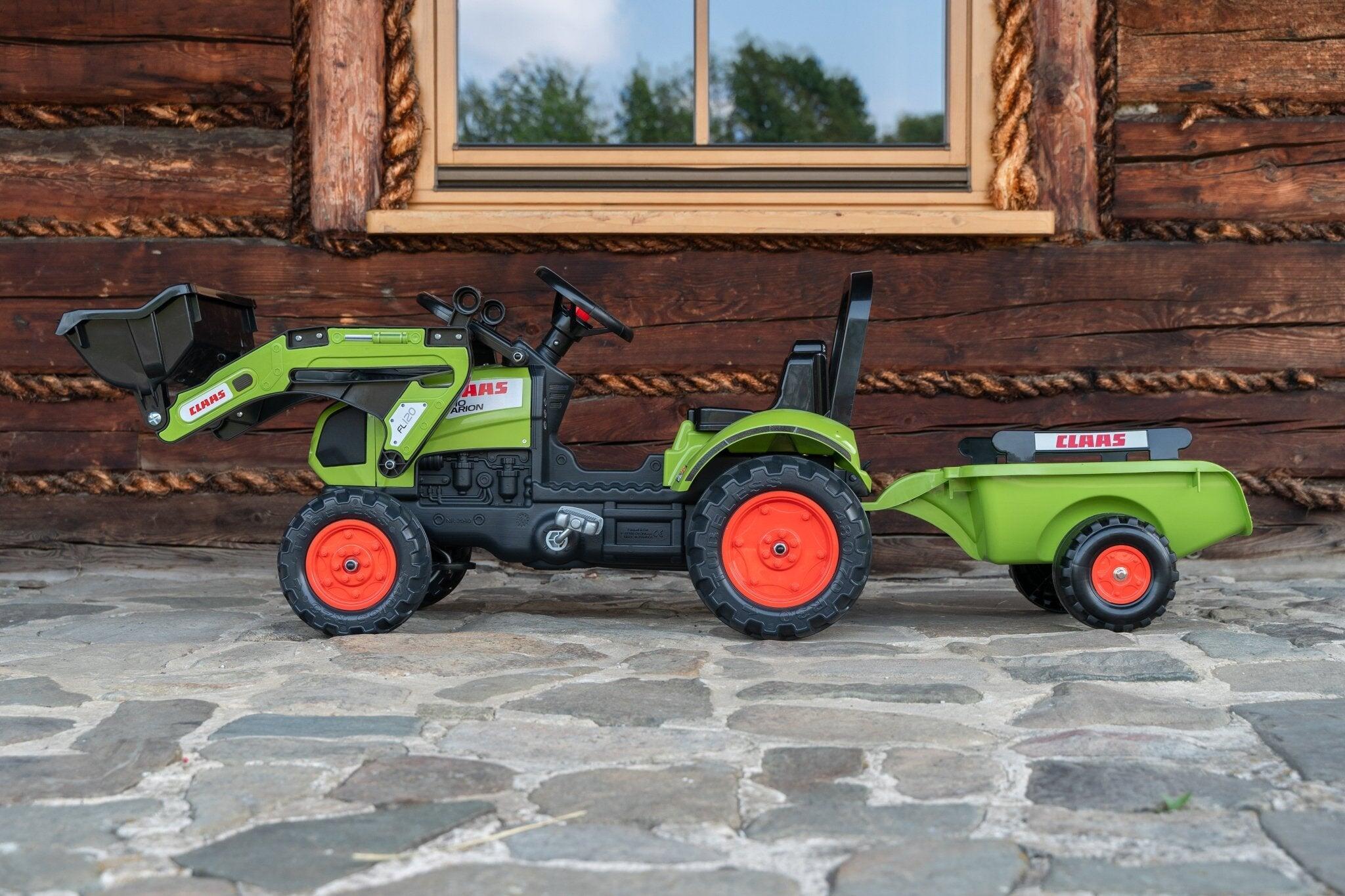 Falk Class Backhoe with Trailer 5/5