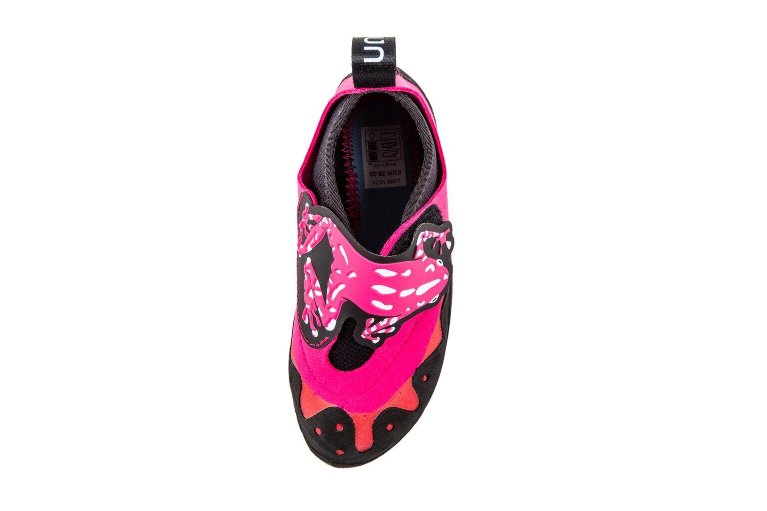 Buty wspinaczkowe na rzepy Ocun Ribbit - pink/black 32/33 7/7