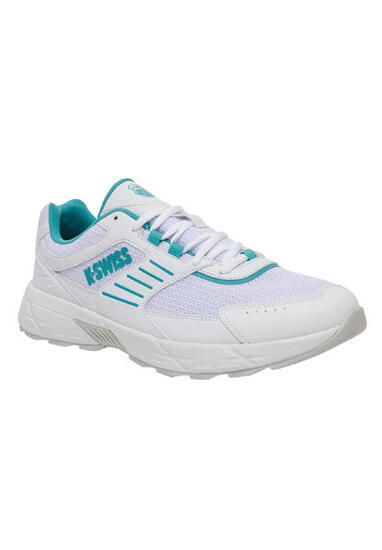 K-Swiss Damen Fario M Sneaker Freizeitschuh 94779-141-M White/Turquoise