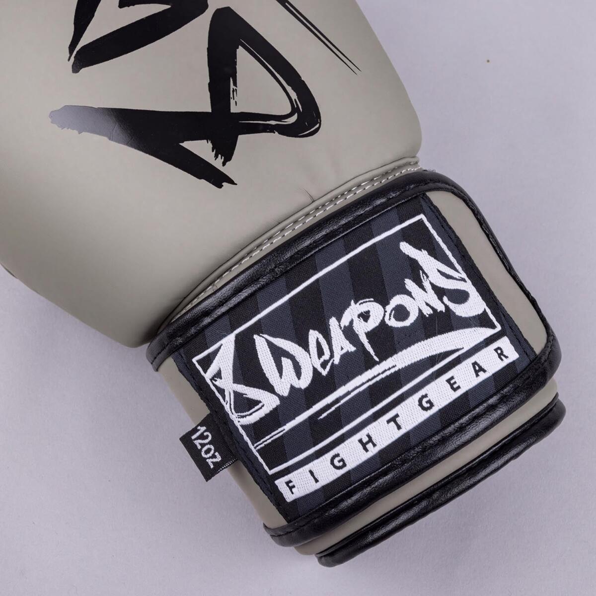 Guantoni da boxe 8 WEAPONS Unlimited 2.0 – Sabbia/Nero – 14 oz 3/7