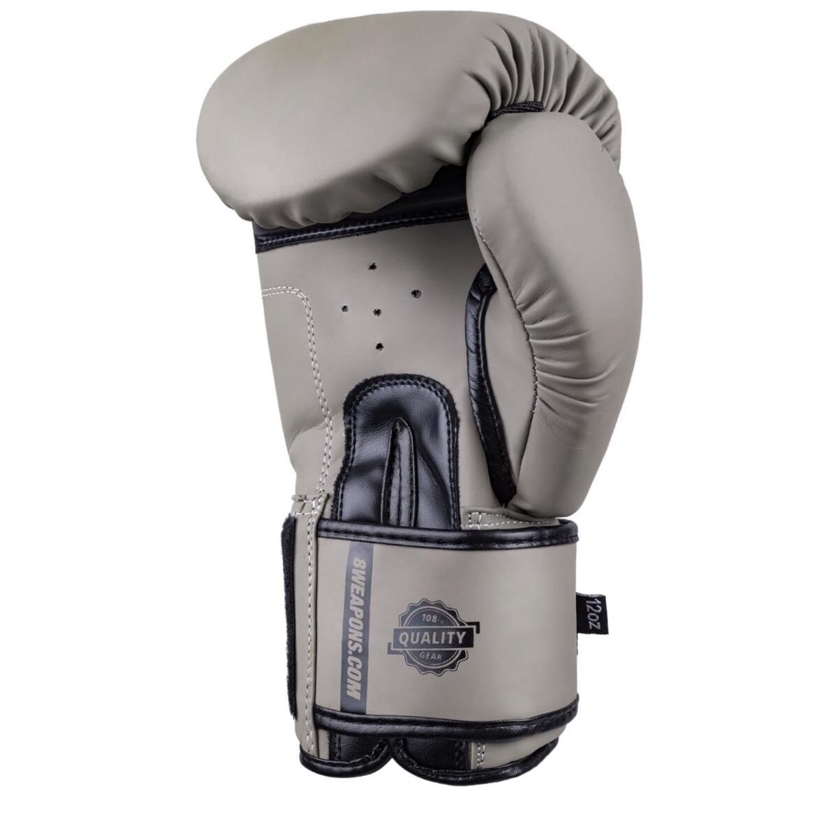 Guantoni da boxe 8 WEAPONS Unlimited 2.0 – Sabbia/Nero – 14 oz 7/7