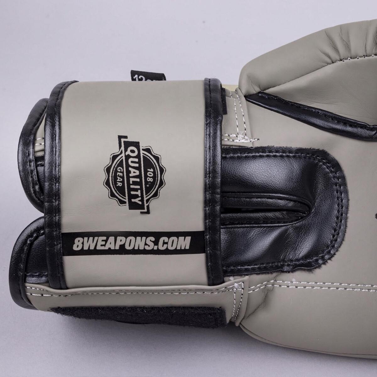 Guantoni da boxe 8 WEAPONS Unlimited 2.0 – Sabbia/Nero – 14 oz 4/7