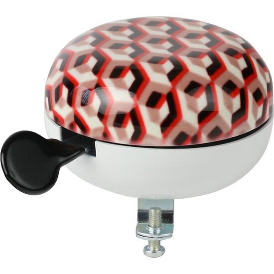 Widek dzwonek Ding Dong 80 mm Art Collection Mosaic czerwony