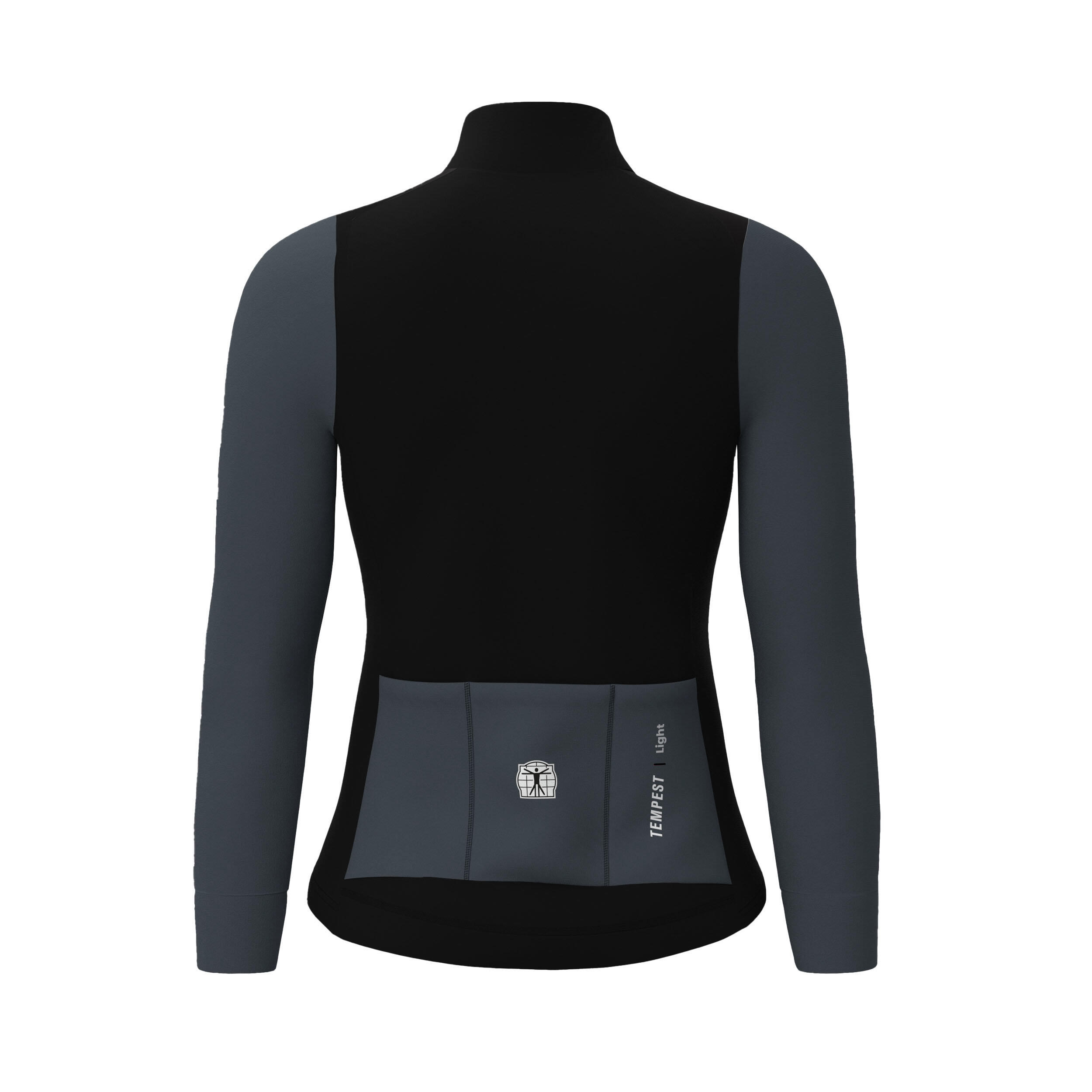 Giacca Ciclismo Donna Leggera Traspirante Idrorepellente Tempest Light Nero 2/7