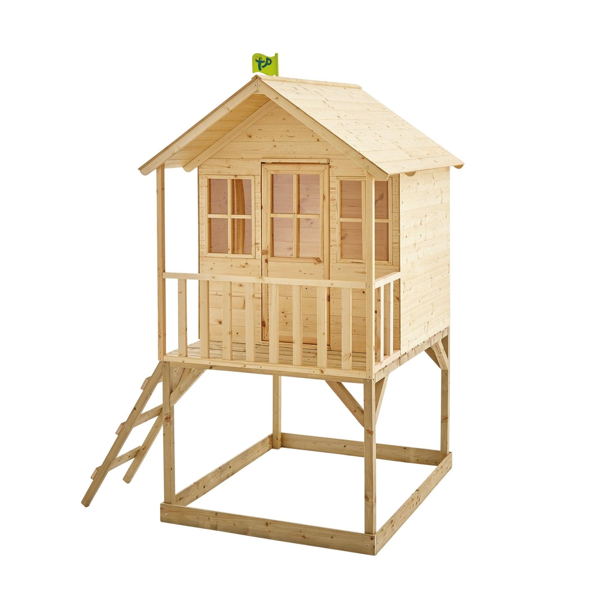 Maisonnette cabane sur pilotis COLLINE bois FSC® 1/5