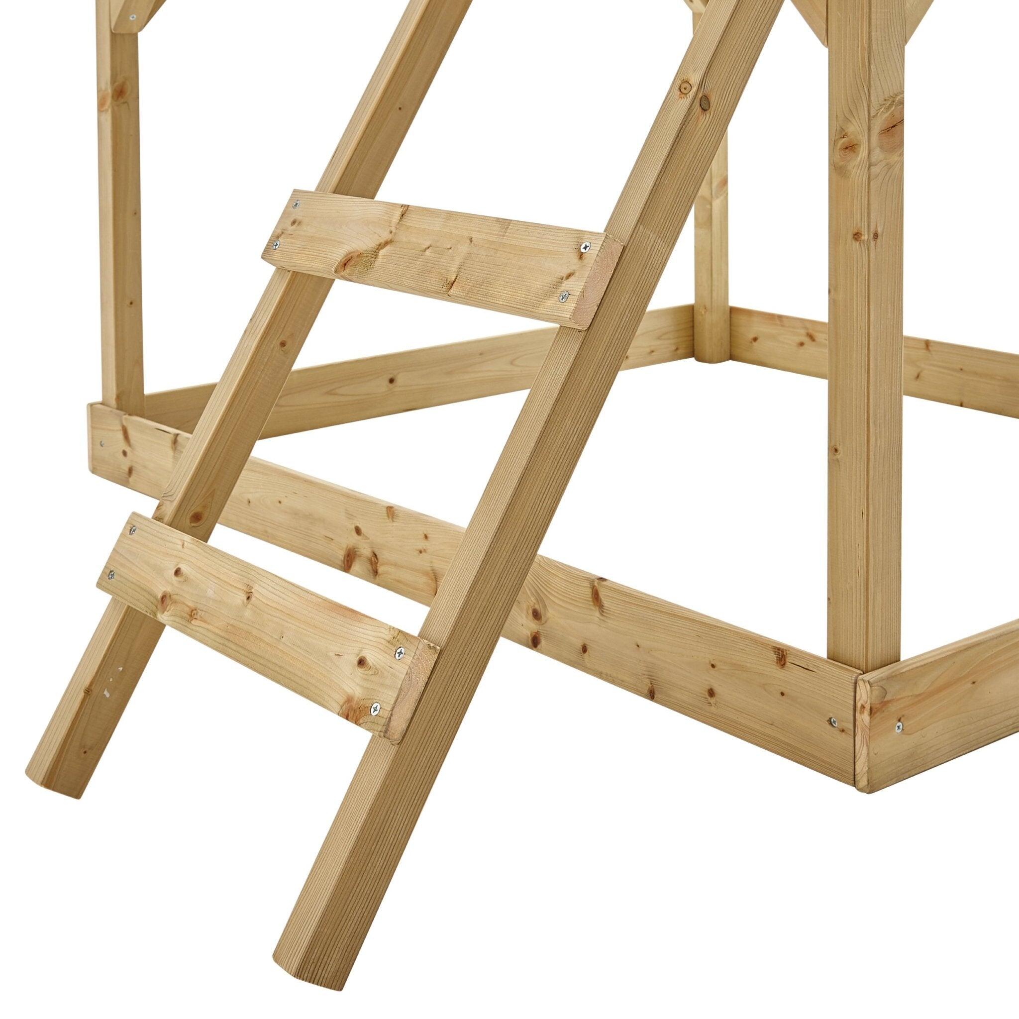 Maisonnette cabane sur pilotis COLLINE bois FSC® 5/5