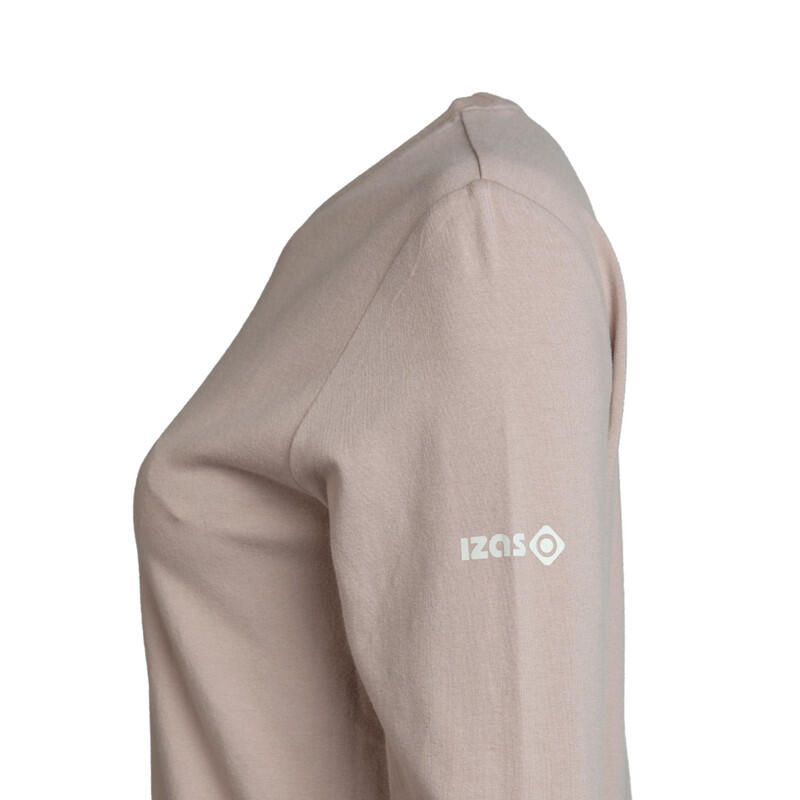 T-shirt à manches longues pour femmes BRIANES, col rond et style décontracté 4/4