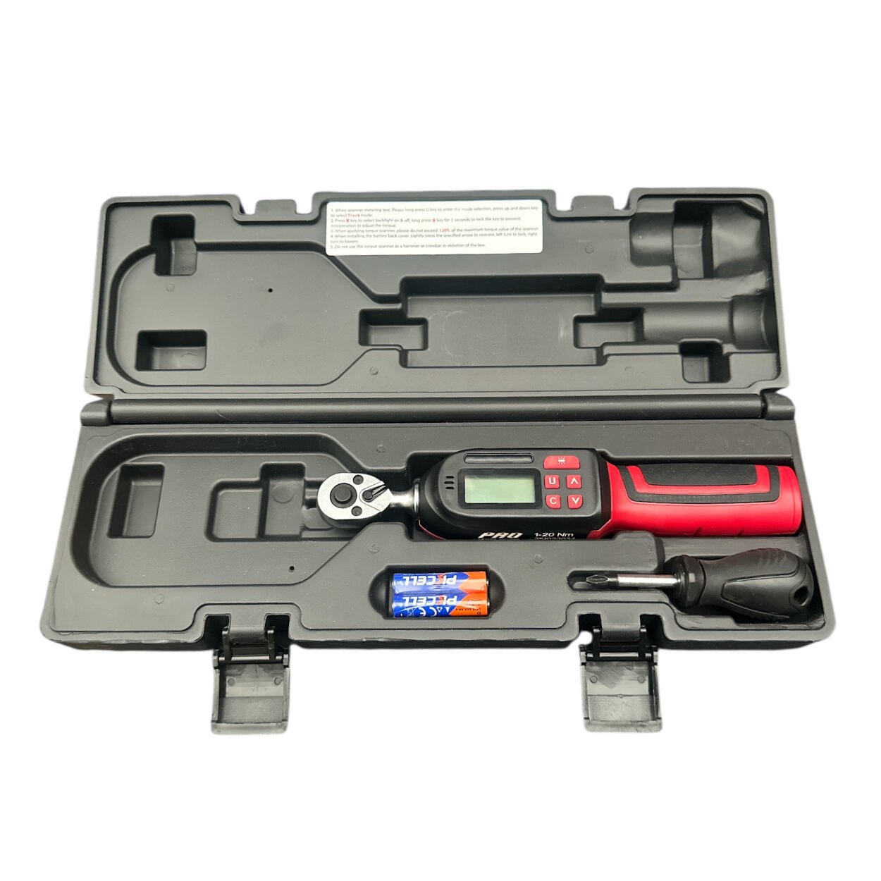 Pro Sport Lights - Clé Dynamométrique Numérique Pour Vélo 1-20 Nm 1/4" - Clé Dynamométrique - No Size - Decathlon