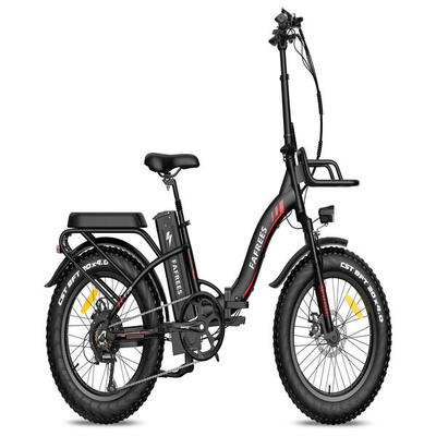Fafrees f20 max elektrische fiets 500w, 1080wh schijfremmen grijs