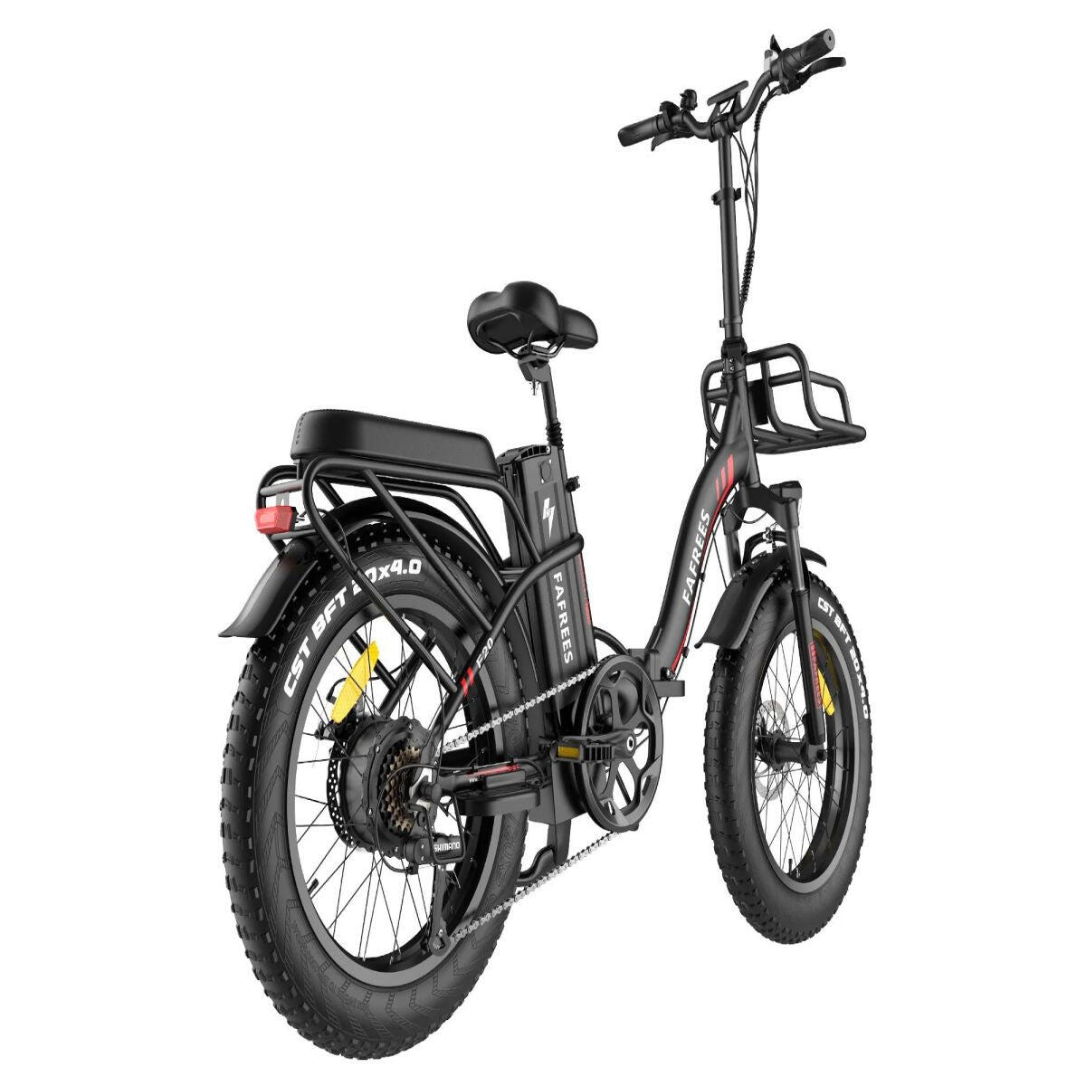 FAFREES F20 Max Bicicleta Elétrica 500W 864WH  Preto 4/5