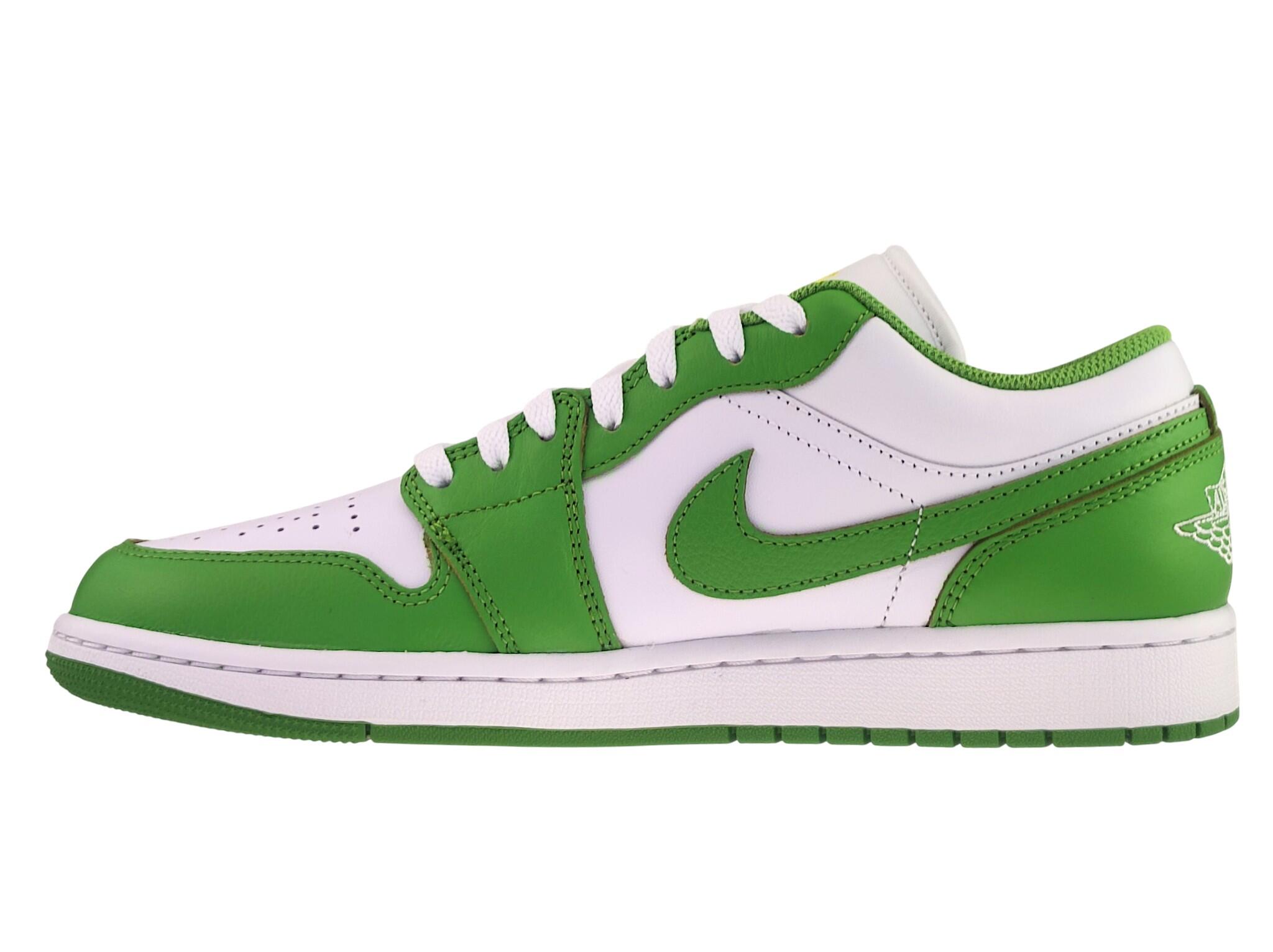 Nike Air Jordan 1 Low SE HF4823-100 White/Chlorophyll-Lightening 2/4