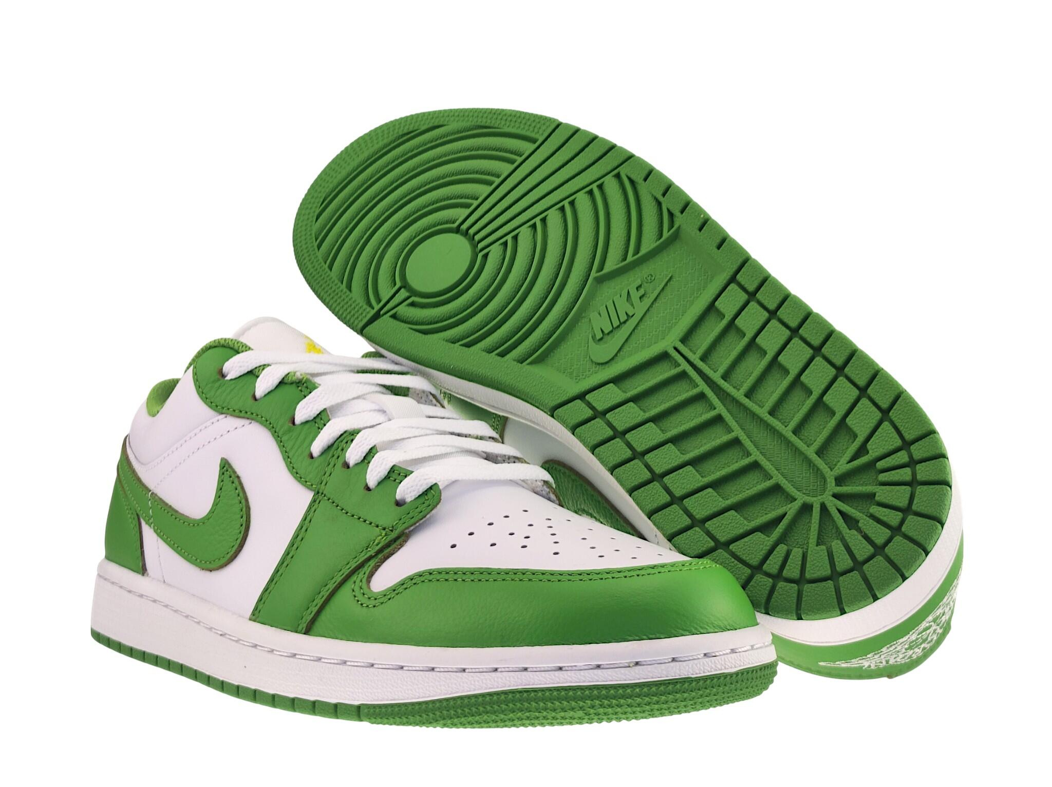 Nike Air Jordan 1 Low SE HF4823-100 White/Chlorophyll-Lightening 4/4