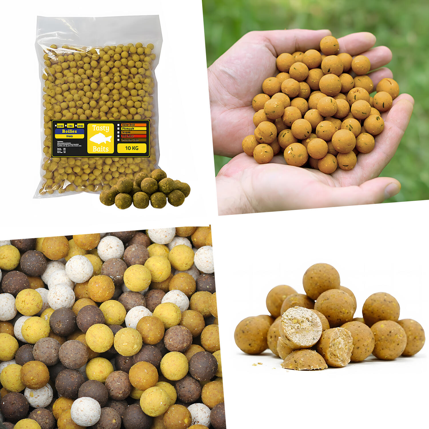 Tasty Baits Boilie scopex 20mm 10kg 5/7