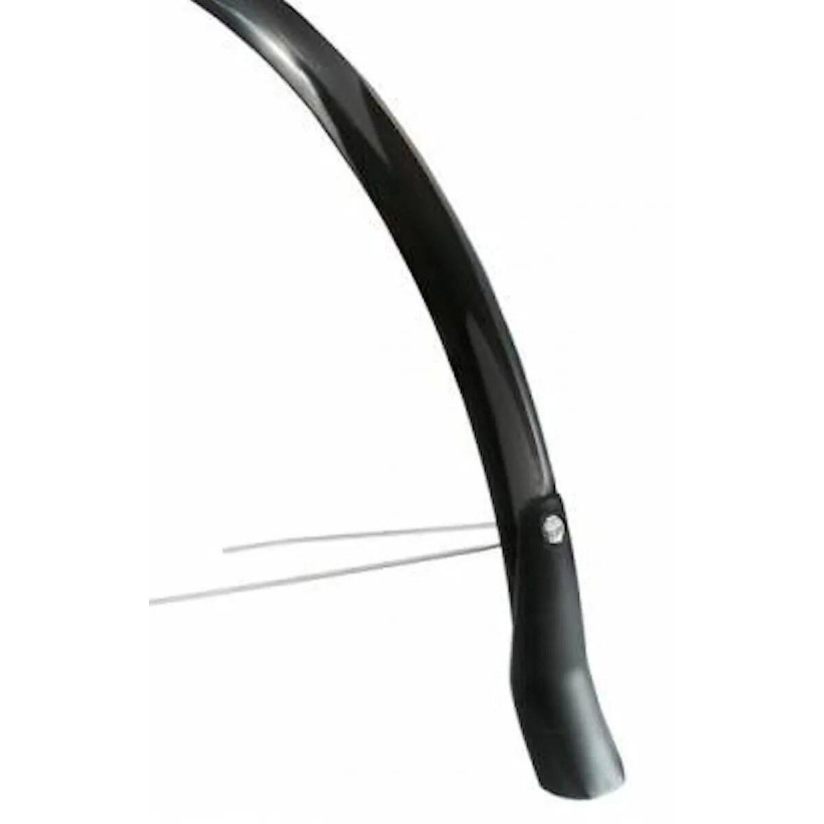 Garde-boue arrière Eurofender 28 pouces 51 mm Noir Brillant 2/2