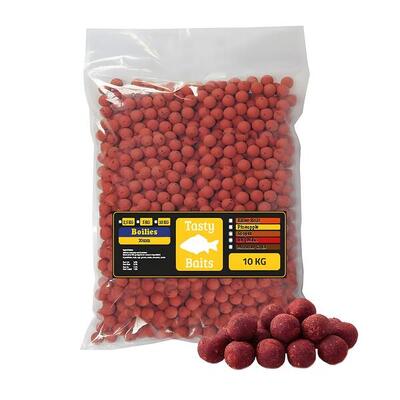 Tasty baits aardbei boilie 20mm 10kg