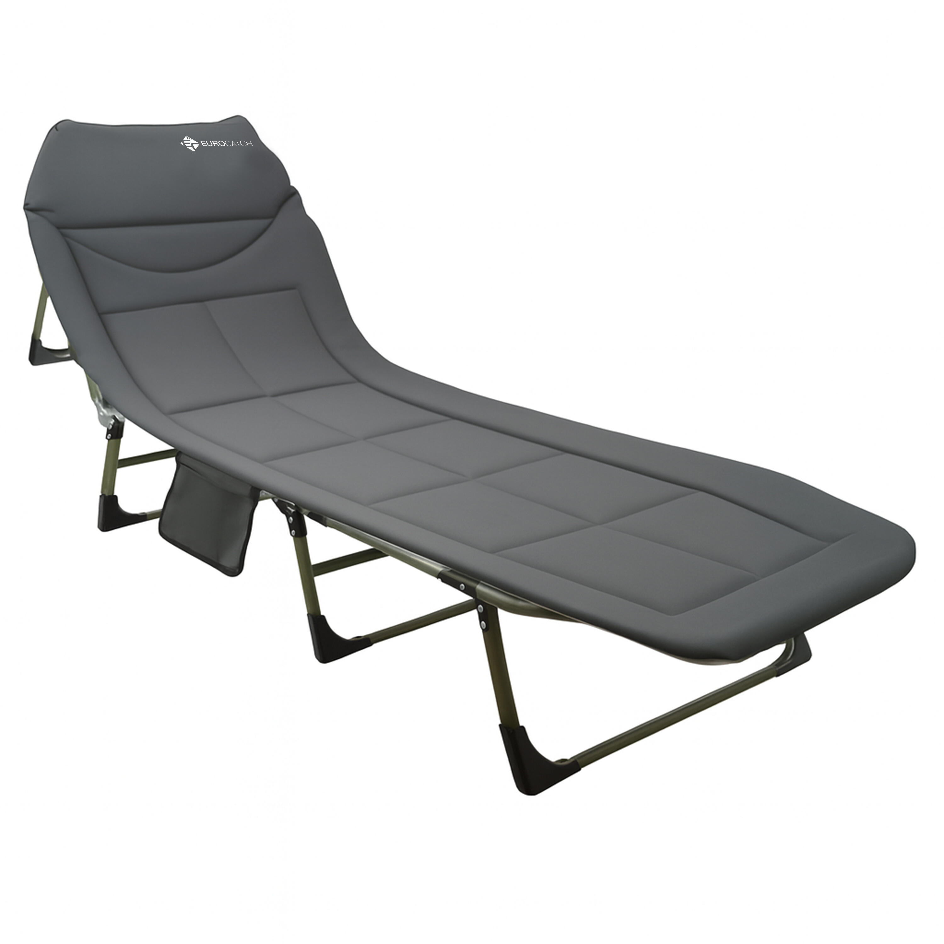Eurocatch - Bedchair Carpe Réglable 8 Pieds 195x65cm Vert - Bedchair - Vert - Taille Unique - Decathlon
